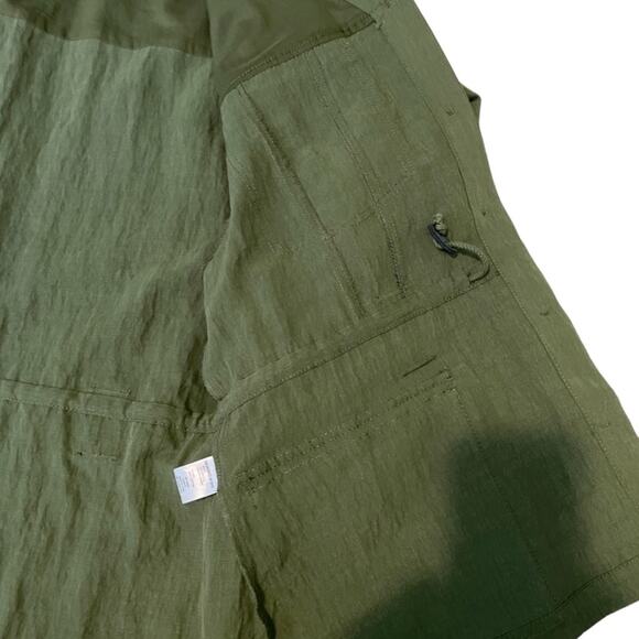 INTERMIX Utility jacket belted green size 14 - Picture 9 of 9